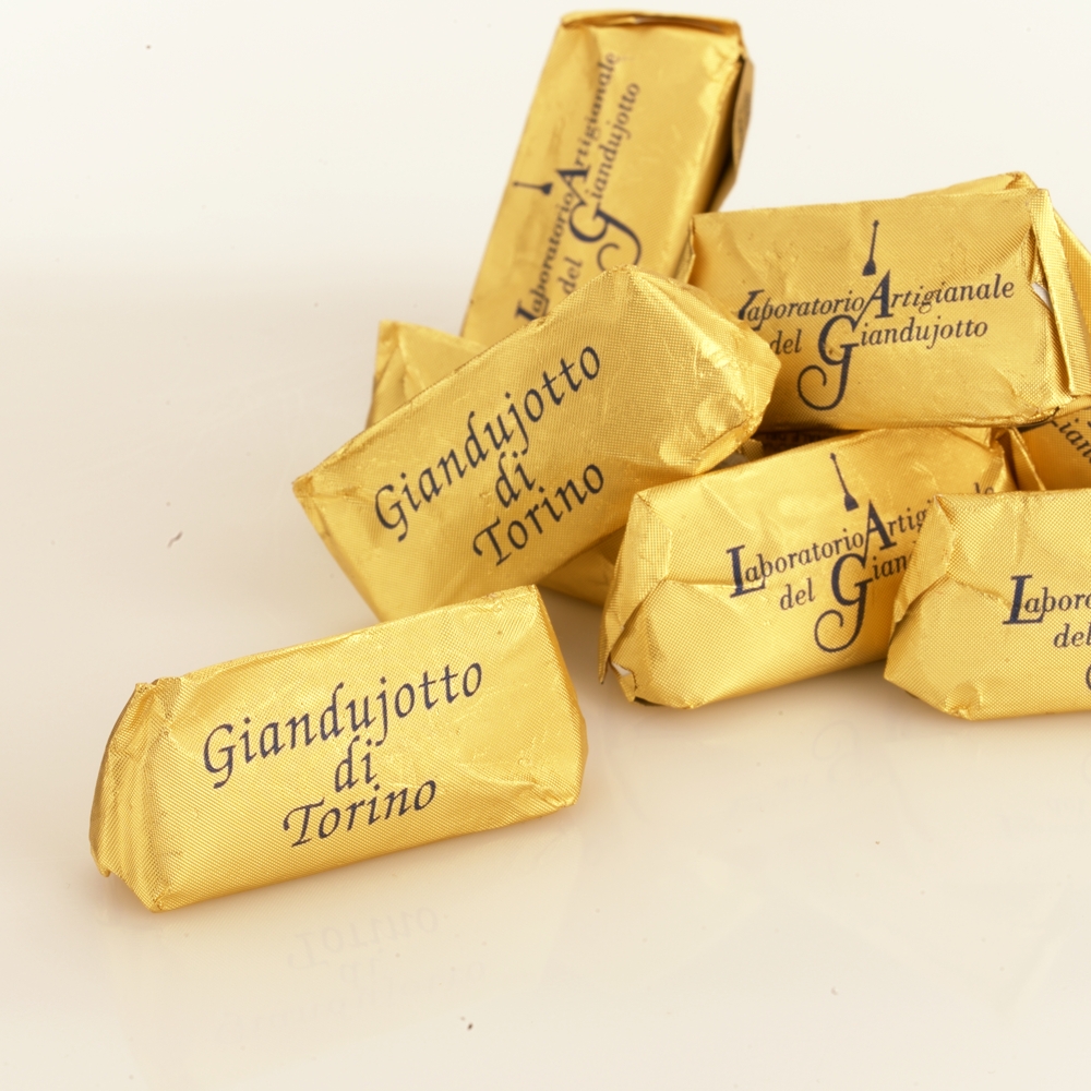 Gianduiotti a sweet chocolate speciality of Turin Dear Italy